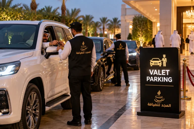 شركة فاليه باركن بالكويت لخدمة صف سيارات المناسبات